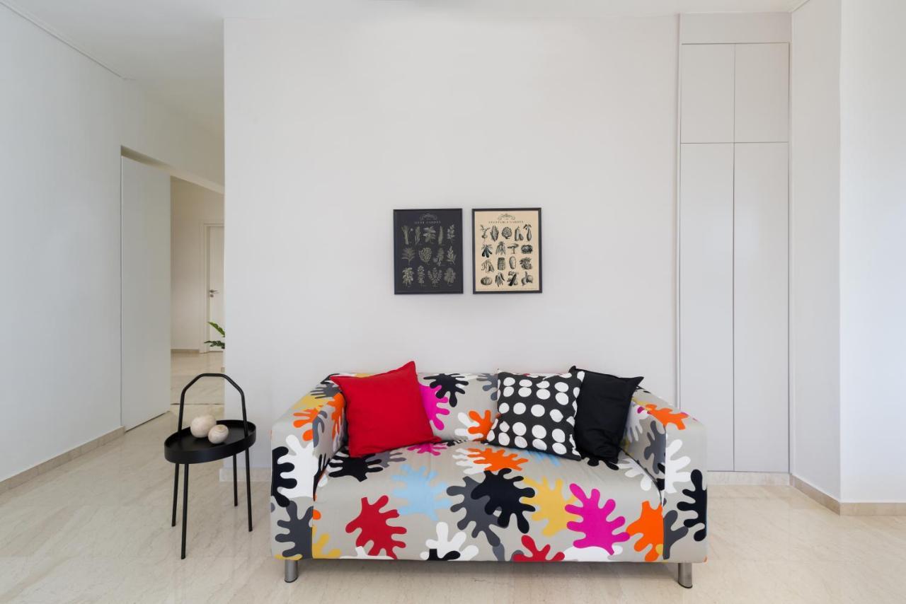 Effie'S Cozy Beach Front Apartment Rethymno  ภายนอก รูปภาพ